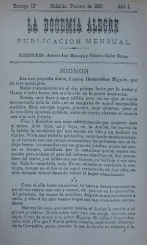 Portada La bohemia alegre