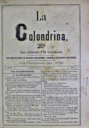 Portada La Golondrina